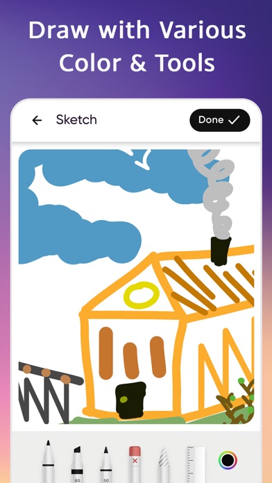 Screenshot #3 pour DrawAI : Sketch to AI Art