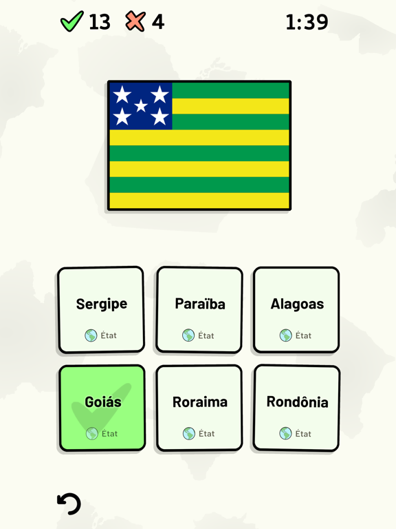 Screenshot #4 pour États du Brésil - Quiz