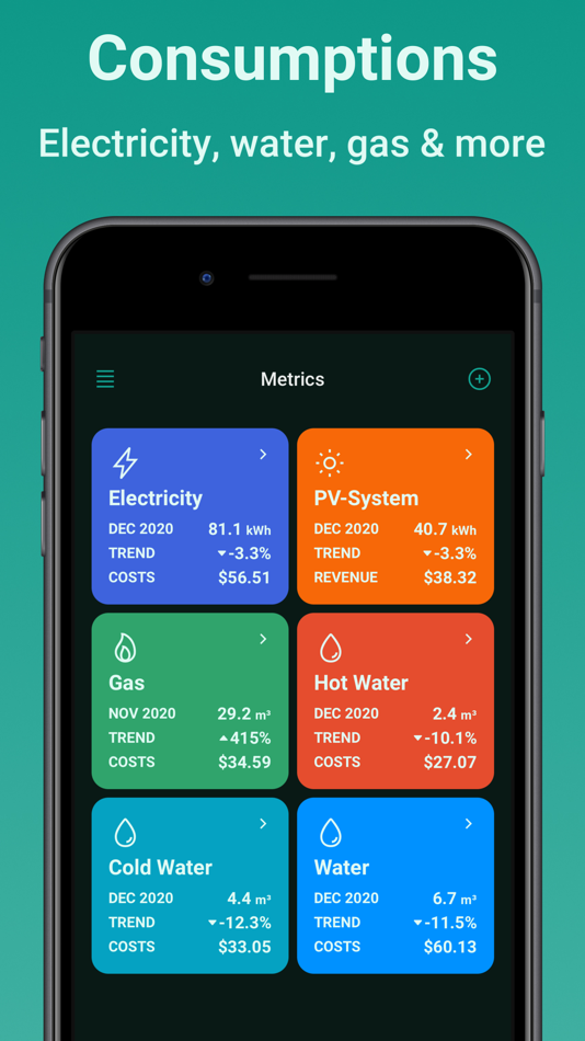 #1. Energy Tracker Stromverbrauch (iOS) 由: Dmitrii Solovev