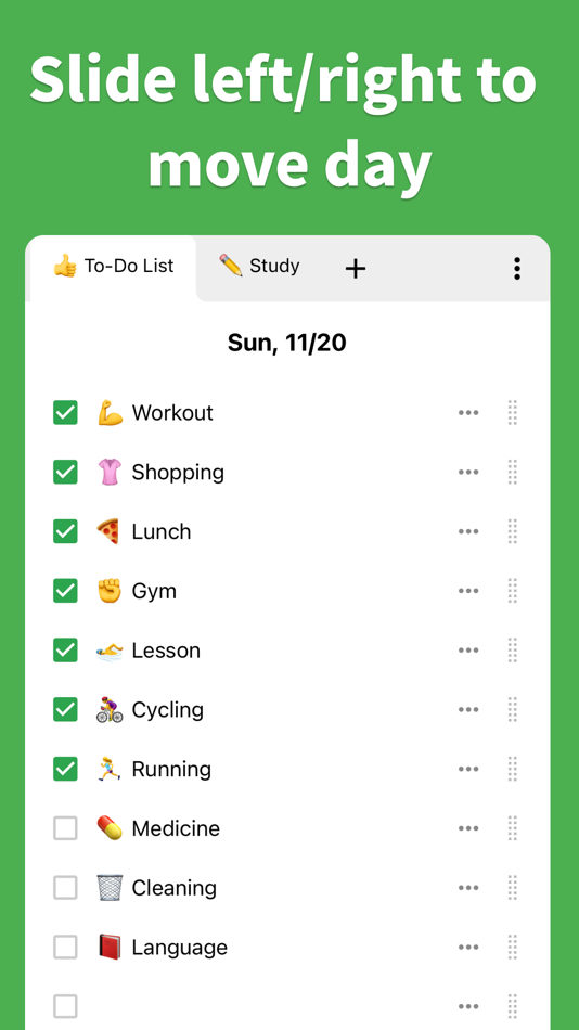#4. Daily Checklist - Today's Task (iOS) Podle: naoki otsu