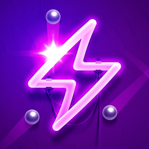 Hit the Light - Neon Shooter Icon