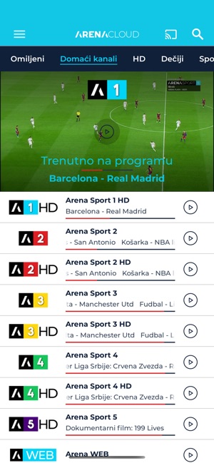 Arena CLOUD TV::Appstore for Android