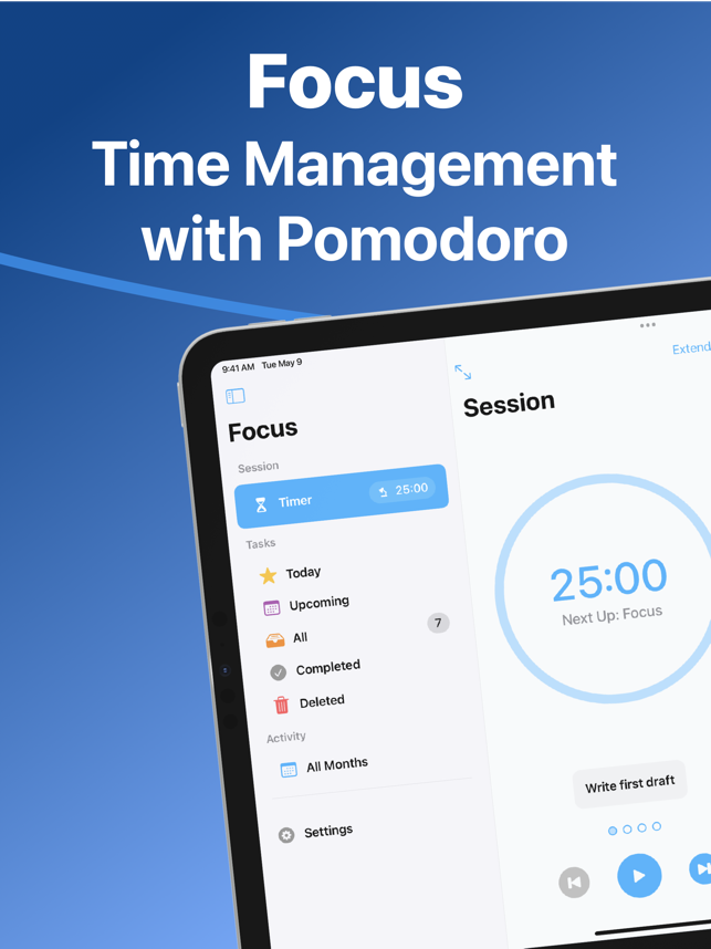 ‎Focus - Timer for Productivity Screenshot