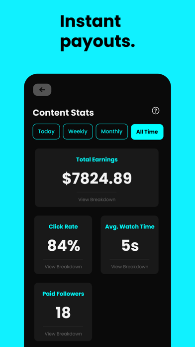 yoke - make content; get paid Screenshot