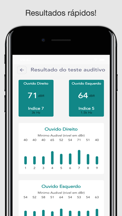 Biosom - Hearing Test Screenshot