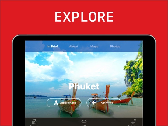 Phuket Travel Guide Offline iPad screenshot 3 - Navigation app