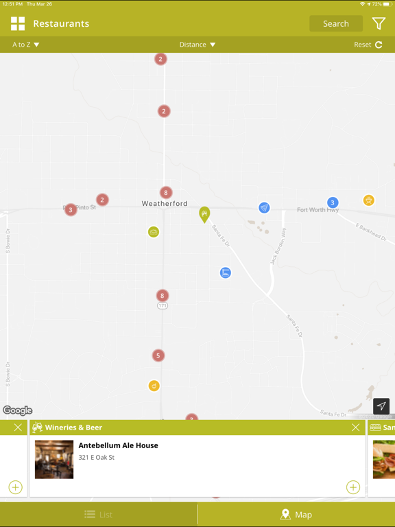 Screenshot #6 pour Weatherford Eats