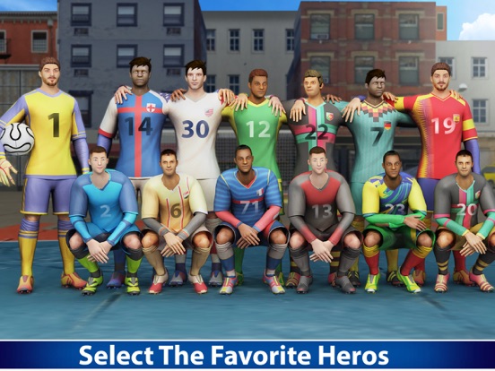 Street Soccer Cup 2024 iPad app afbeelding 5