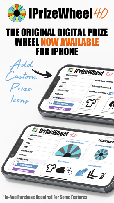 iPrizeWheel HD Screenshot