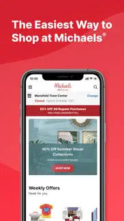 michaels stores iphone screenshot 1