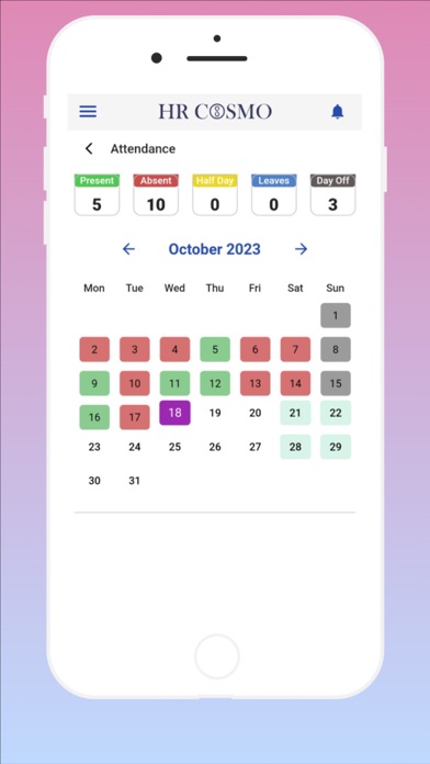 HR COSMO EMPLOYEE Screenshot