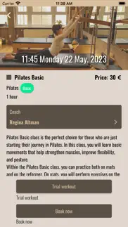 How to cancel & delete first class pilates 2