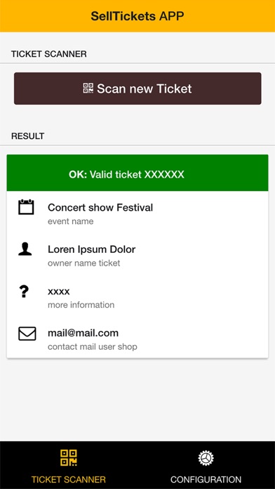 App screenshot