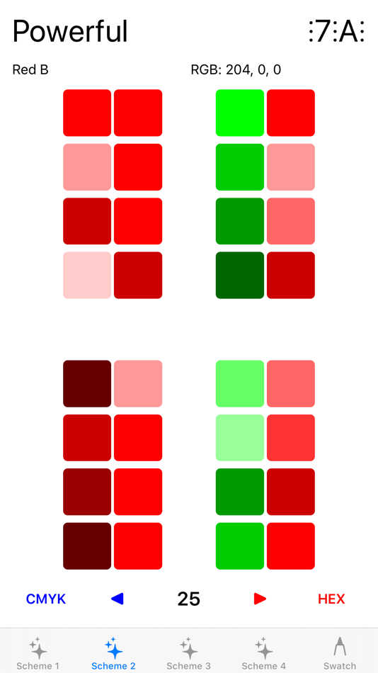#5. Scheme Color (iOS) 由: Roberto Antonio Campusano Acosta