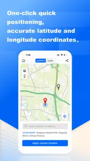 gps coordinates-tools iphone screenshot 1