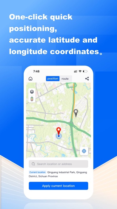 GPS Coordinates-Tools Screenshot