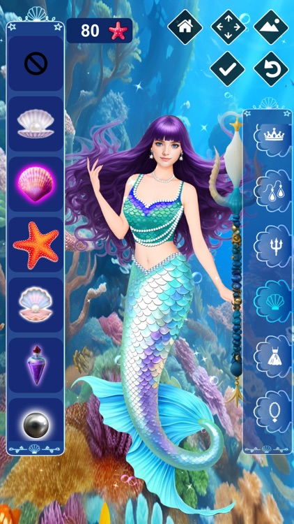 Mermaid Dress Up Game screenshot-7