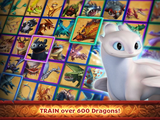 Dragons: Rise of Berk iPad app afbeelding 2