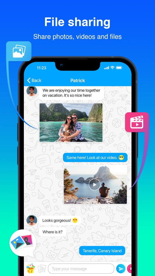 #7. Mint Messenger - Private Chat (iOS) 由: FORBIS s.r.o.
