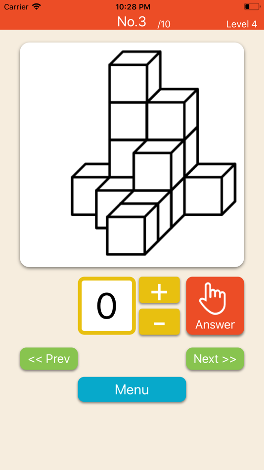 #7. Block Count 200q (iOS) 由: Kei Suefuji