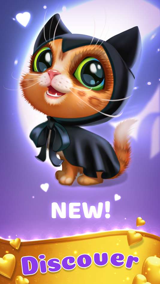 #6. Cats – My Virtual Cat Merge (iOS) 由: Shrivatsa