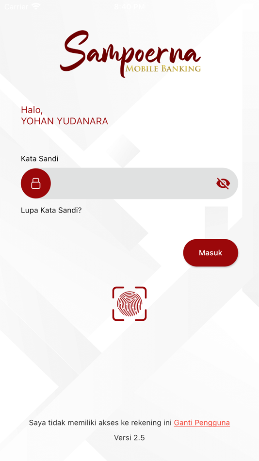 #8. Sampoerna Mobile Banking (iOS) 由: PT Bank Sahabat Sampoerna
