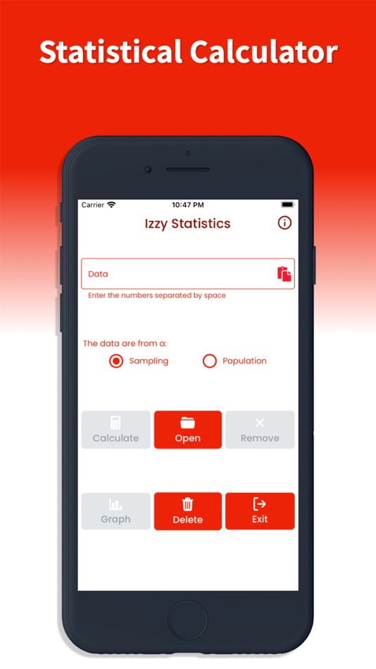 #1. Izzy Statistics (iOS) 由: Bryan Oswaldo Gomez Perez