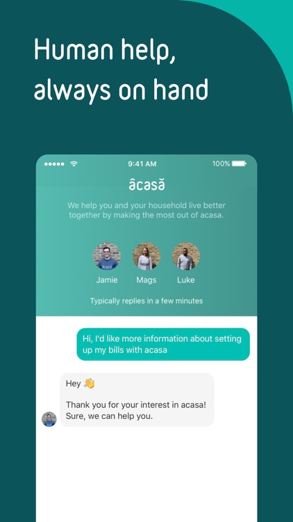 acasa - set-up & split bills screenshot-4