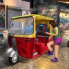 Tuk Tuk Auto Rickshaw 3D Sim icon