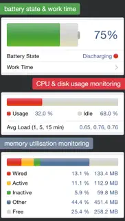 system status pro: hw monitor iphone screenshot 1