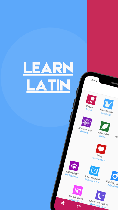 Cattus Learn Latin Screenshot