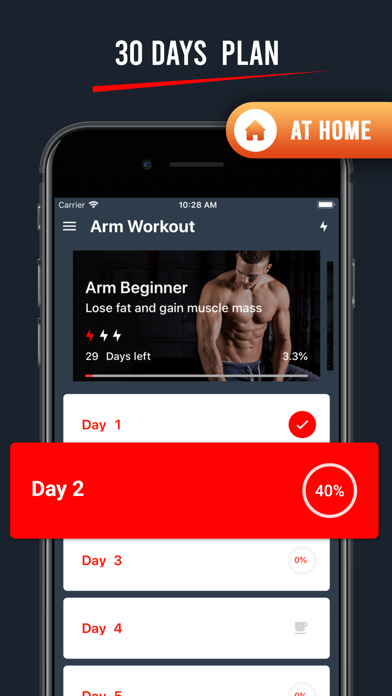 Arm Workout - Biceps Exercise Screenshot