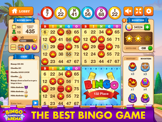 Screenshot #4 pour Bingo Kingdom Arena Bingo Game