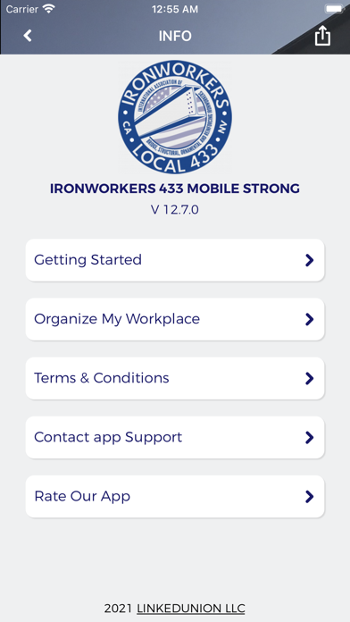 Ironworkers Local 433 Screenshot