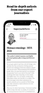 Superyacht News screenshot #3 for iPhone