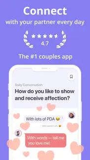 paired: couples & relationship iphone screenshot 1