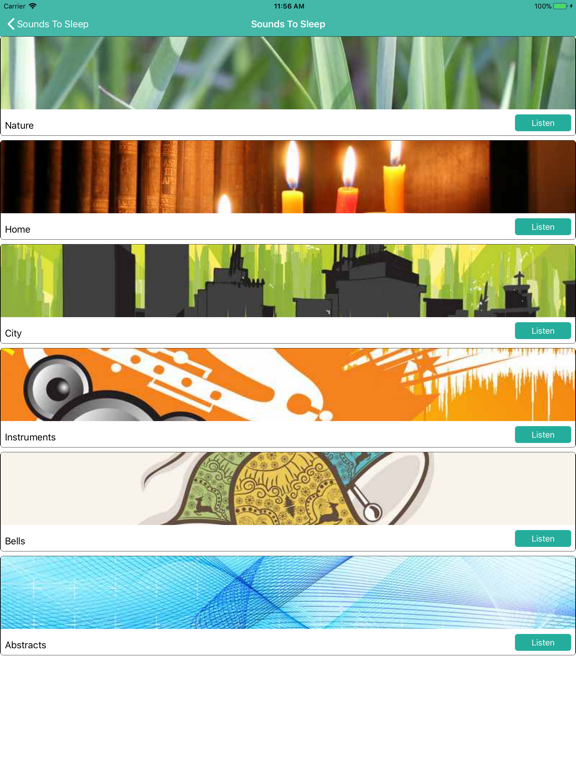 Music To Sleep iPad screenshot 4 - Health & Fitness app
