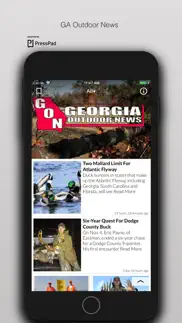 georgia outdoor news iphone screenshot 1