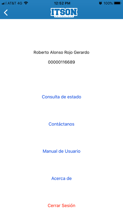 Control Asistencia ITSON Screenshot