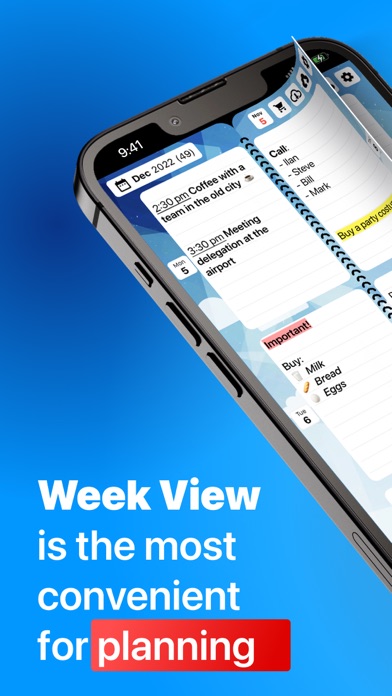 Weekly Planner - Diary, Notes Screenshot
