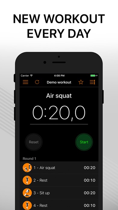 Workout Timer - tabata hiit screenshot 4