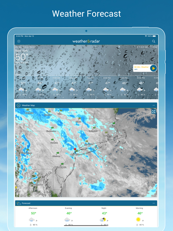 Screenshot #1 for Weather & Radar USA Pro