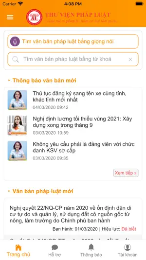 Thư Viện Pháp Luật screenshot 1