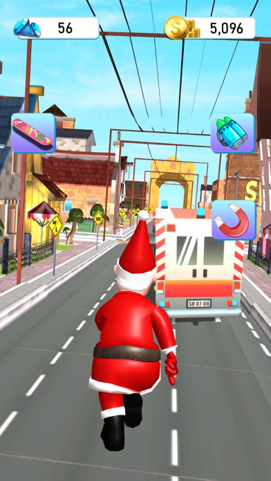 Santa Runner Christmas Eve Screenshot