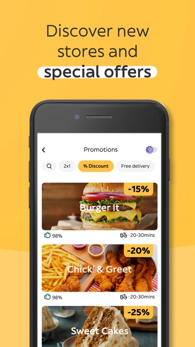 Glovo: Food Delivery and moreのおすすめ画像3