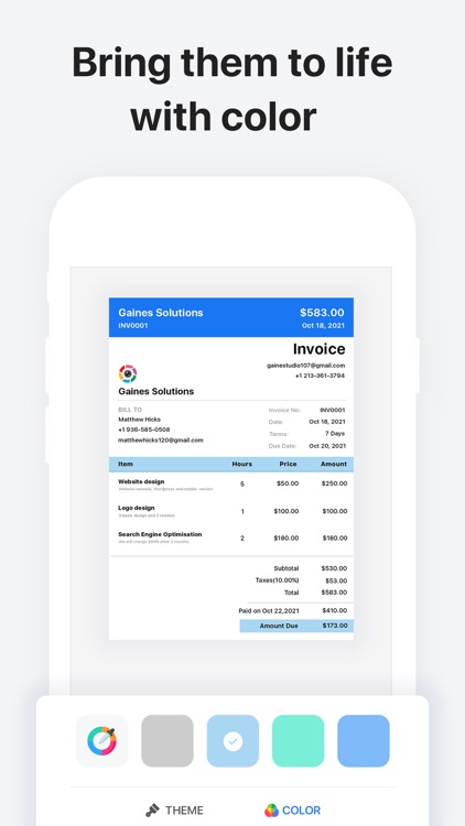 Invoice Maker: Easy & Freebie screenshot-5