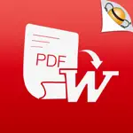 PDF to Word App Cancel