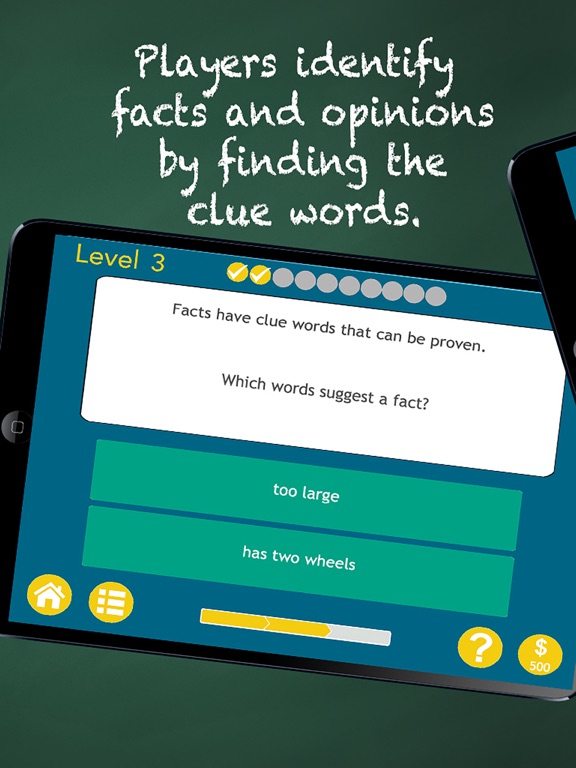 Screenshot #4 pour Fact & Opinion Skill Builder