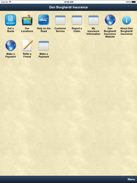 Dan Burghardt Insurance app screenshot 2