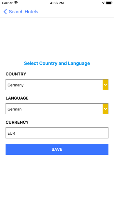 Trumba Travel Screenshot